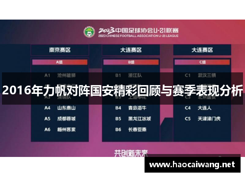 2016年力帆对阵国安精彩回顾与赛季表现分析